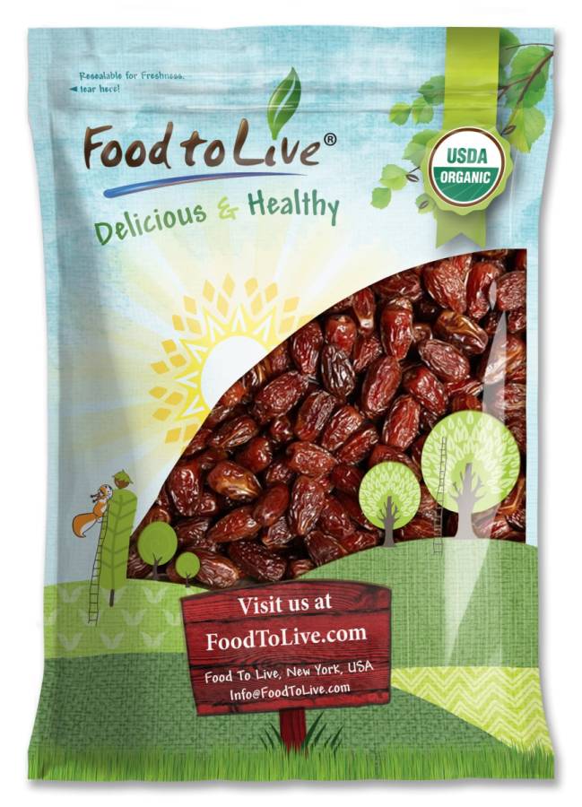 Organic Medjool Dates, 15 Pounds